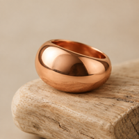 Dune Copper Ring