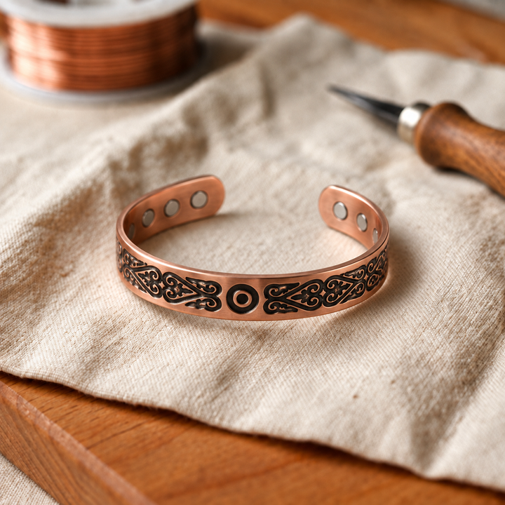 Copper Soul Verdigris Copper Bracelet
