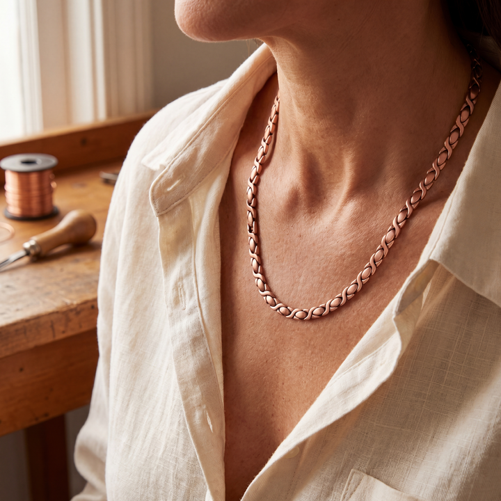 Harlow & Stone Cedar Copper Necklace