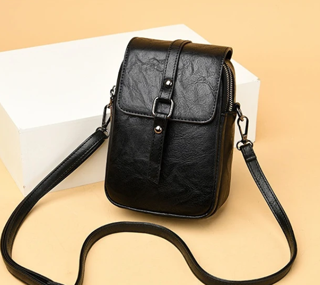 Multifunctional Women's Soft Leather Bag
