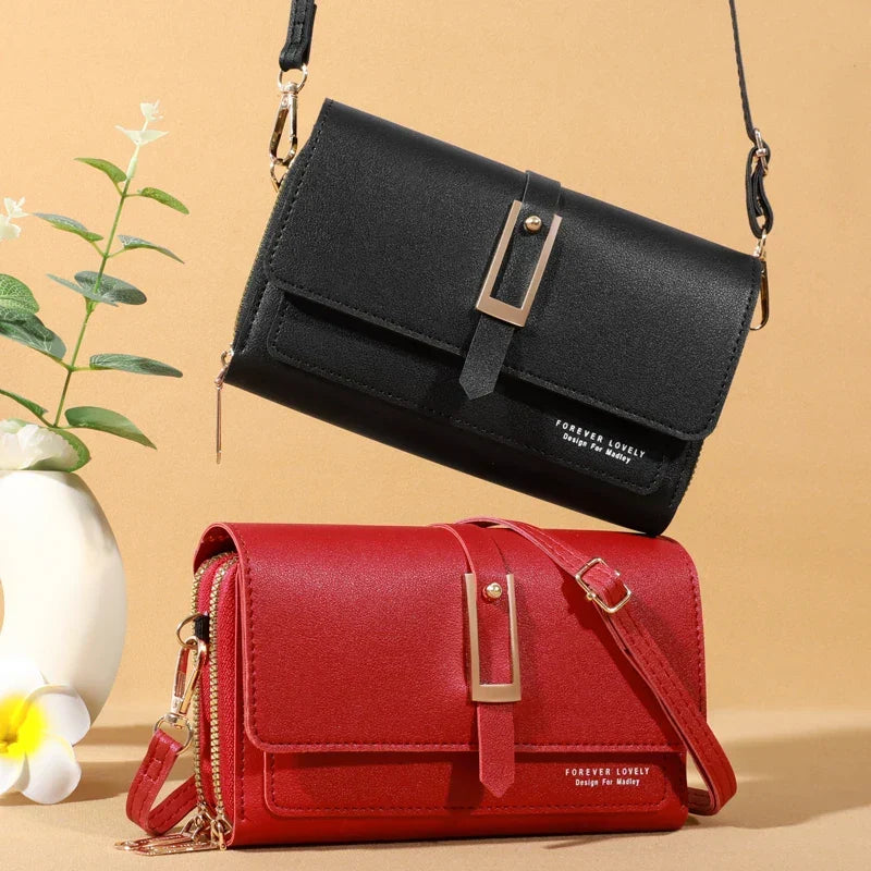 Elegant Shoulder Bag for Women | Trendy Phone and Card Holder