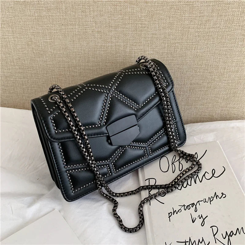 Elegant Shoulder Bag | Fashionable Faux Leather