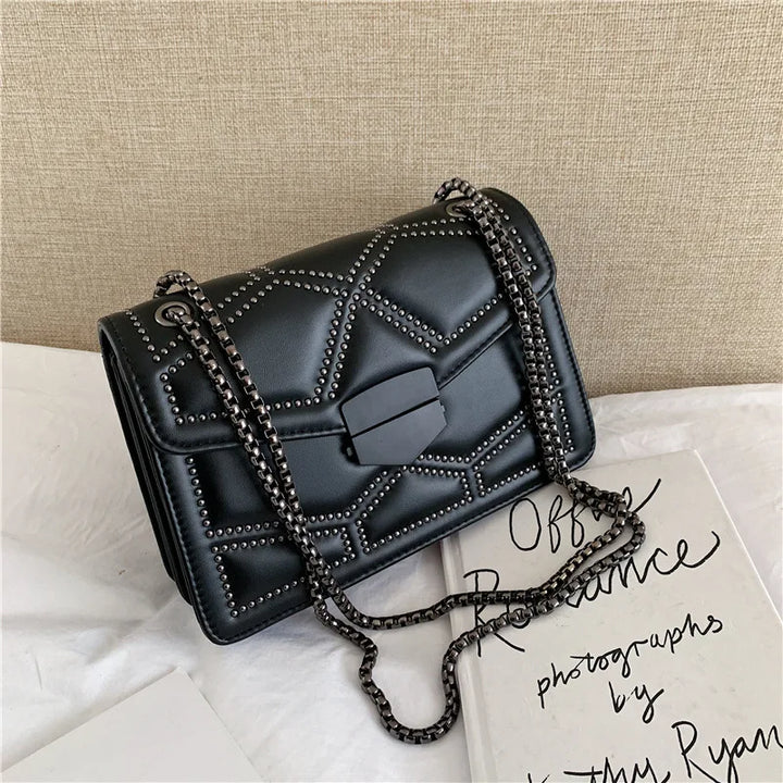 Elegant Shoulder Bag | Fashionable Faux Leather