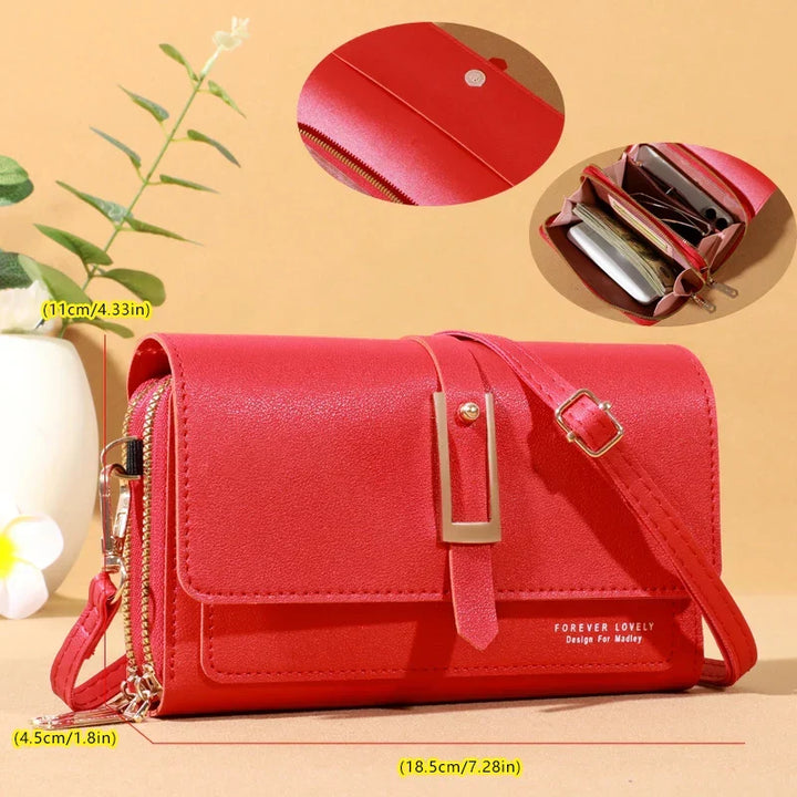 Elegant Shoulder Bag for Women | Trendy Phone and Card Holder