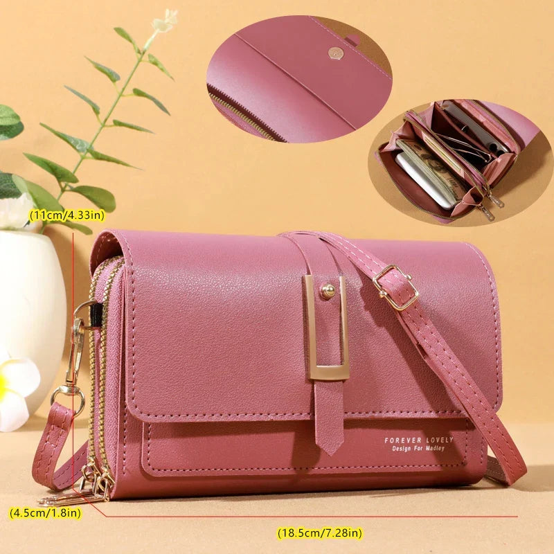 Elegant Shoulder Bag for Women | Trendy Phone and Card Holder