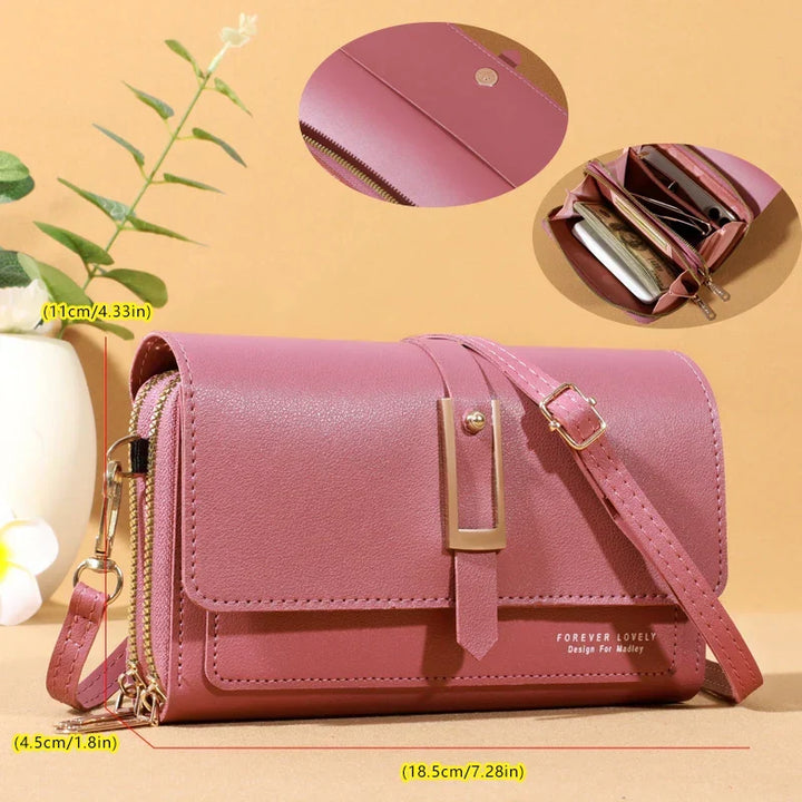 Elegant Shoulder Bag for Women | Trendy Phone and Card Holder