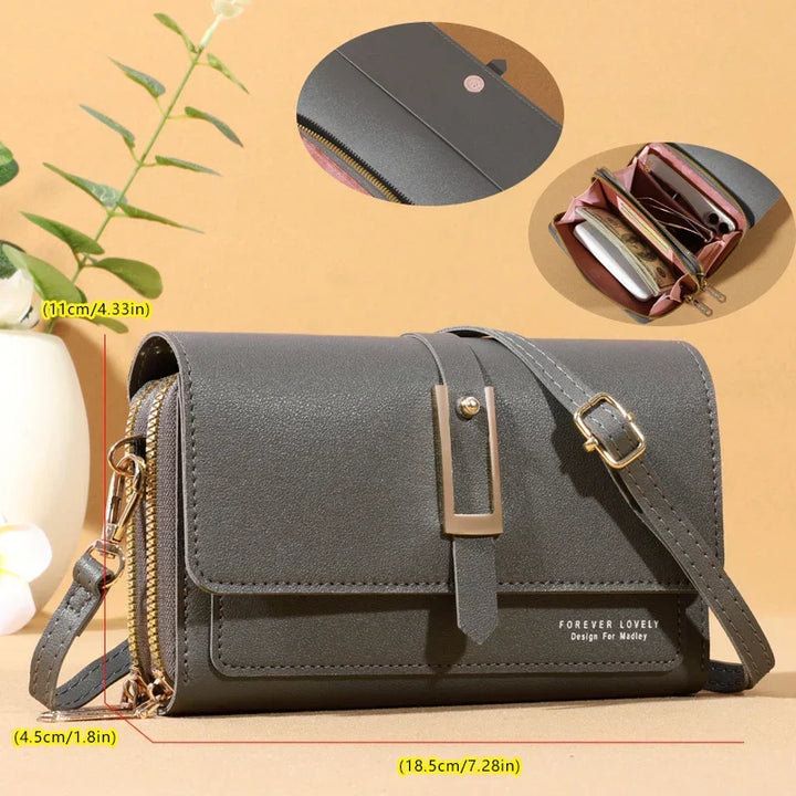 Elegant Shoulder Bag for Women | Trendy Phone and Card Holder