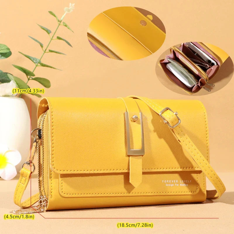 Elegant Shoulder Bag for Women | Trendy Phone and Card Holder
