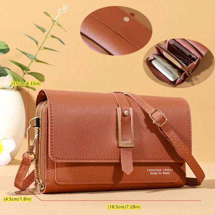Elegant Shoulder Bag for Women | Trendy Phone and Card Holder