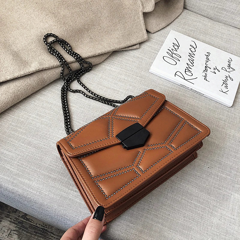 Elegant Shoulder Bag | Fashionable Faux Leather