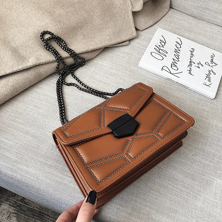 Elegant Shoulder Bag | Fashionable Faux Leather