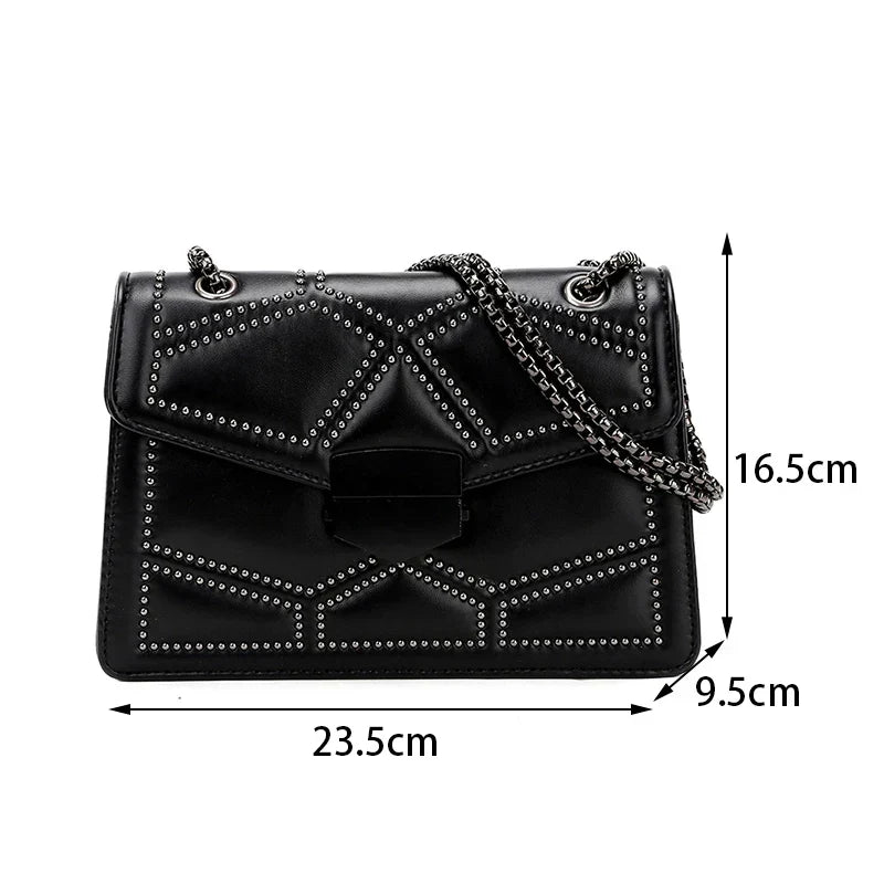 Elegant Shoulder Bag | Fashionable Faux Leather