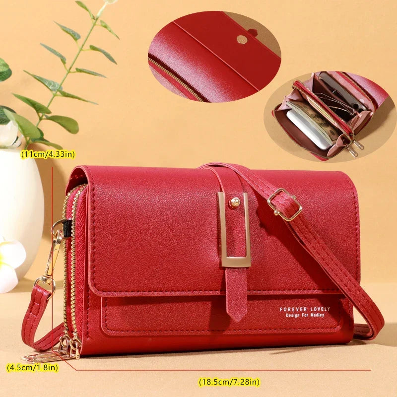 Elegant Shoulder Bag for Women | Trendy Phone and Card Holder