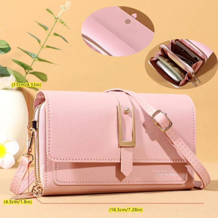 Elegant Shoulder Bag for Women | Trendy Phone and Card Holder