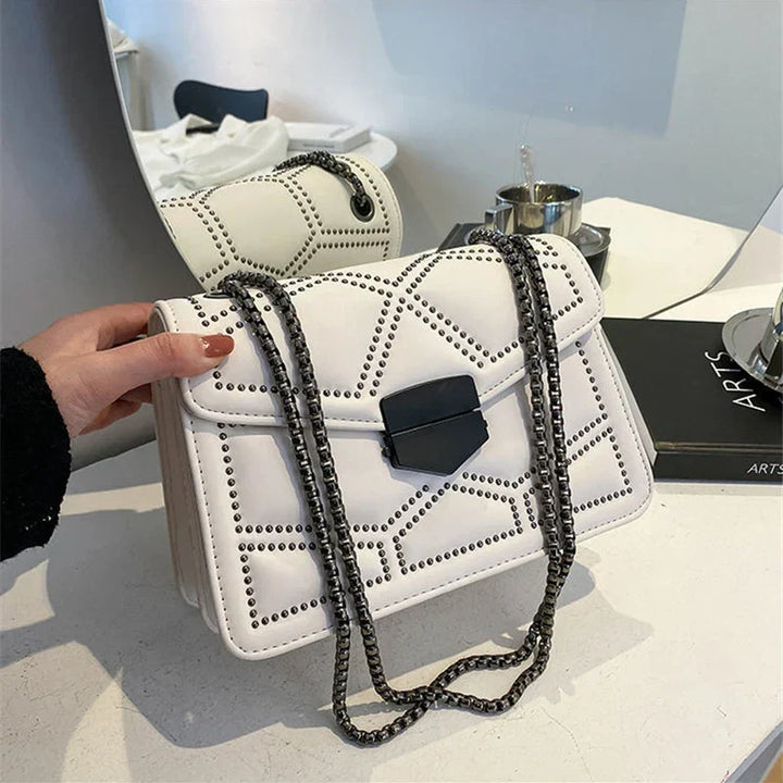 Elegant Shoulder Bag | Fashionable Faux Leather