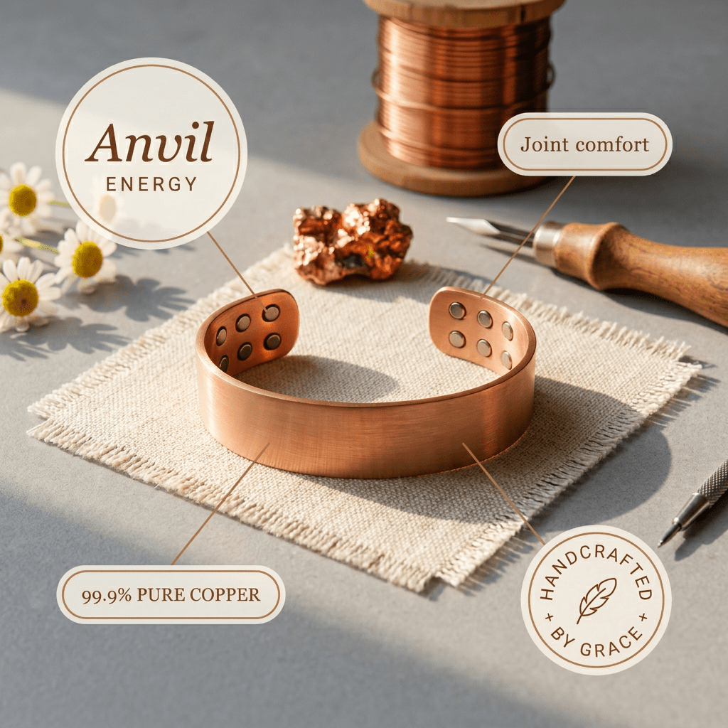 Harlow & Stone Incus Copper Bracelet