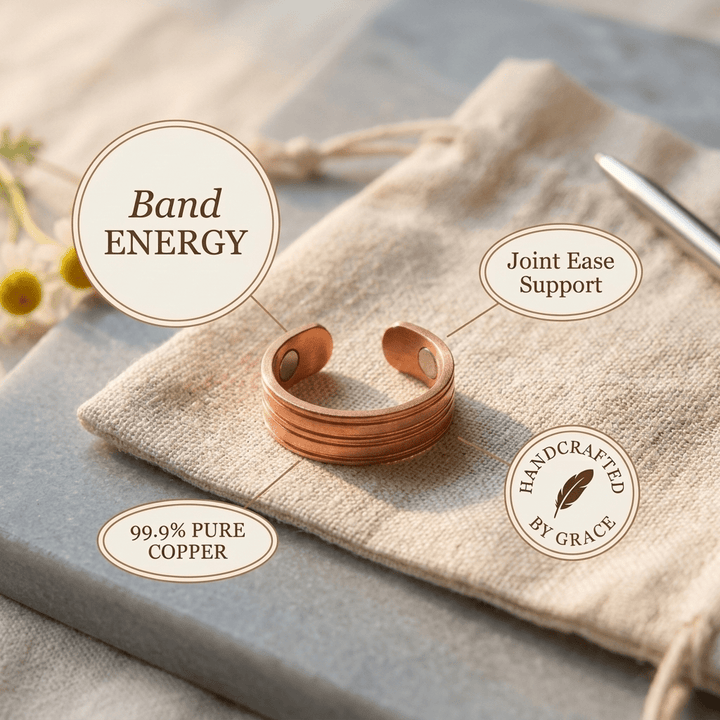 Harlow & Stone Band Copper Ring