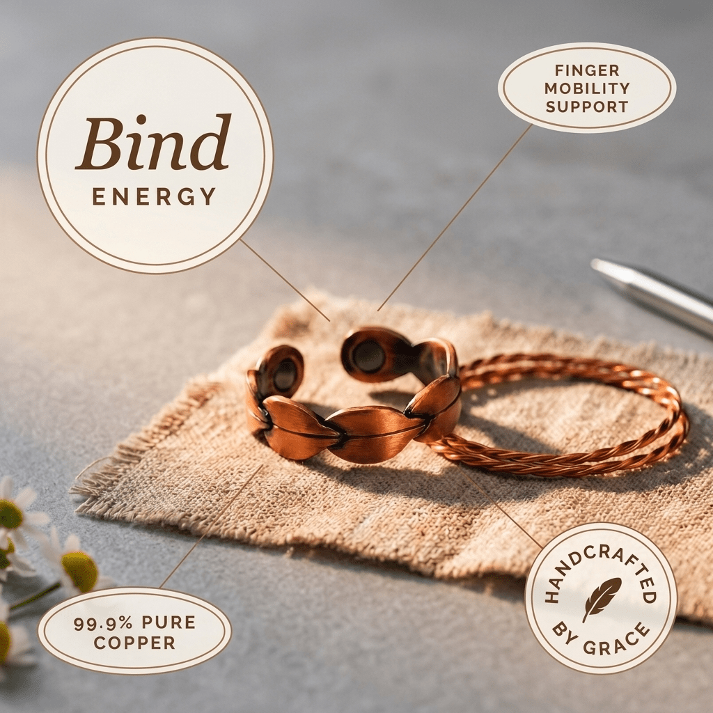 Harlow & Stone Bind Copper Ring