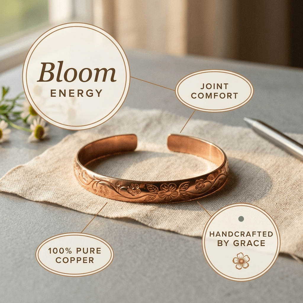 Harlow & Stone Bloom Copper Bracelet