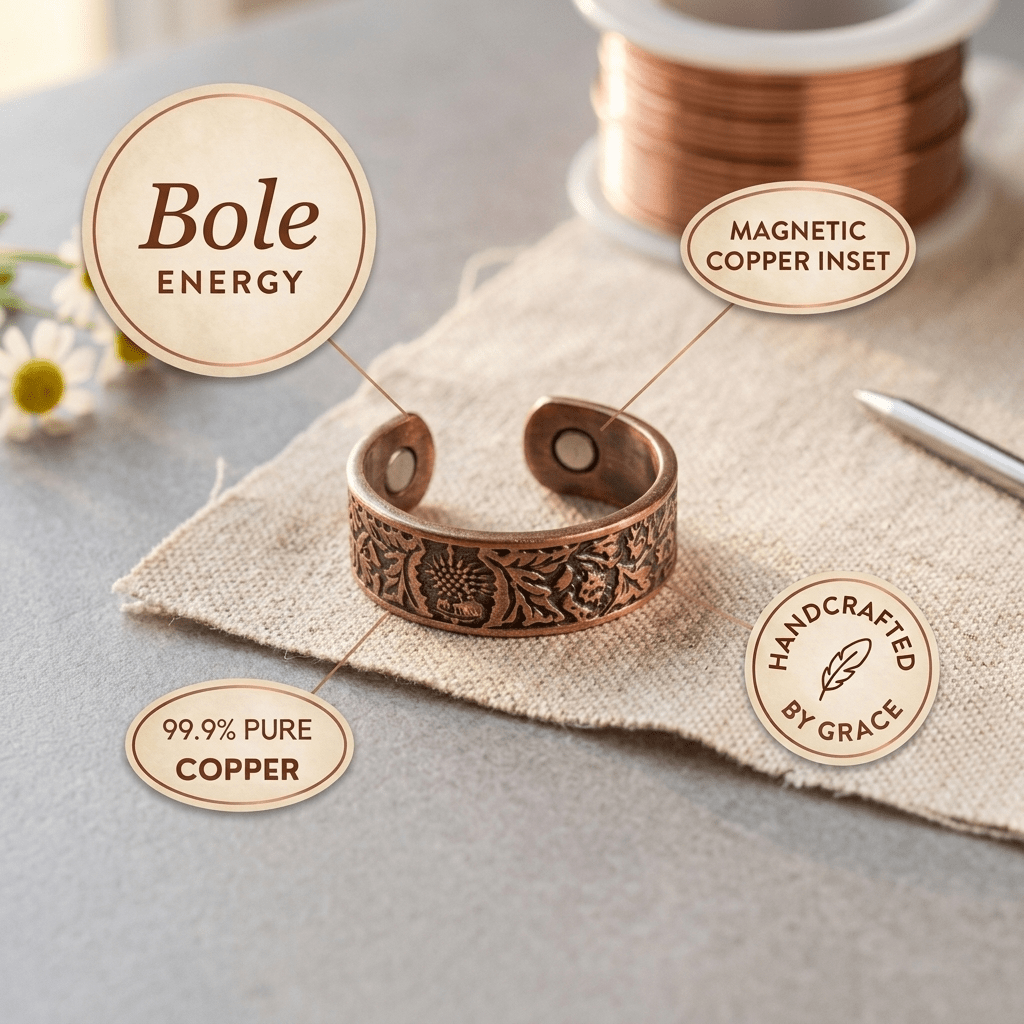 Harlow & Stone Bole Copper Ring