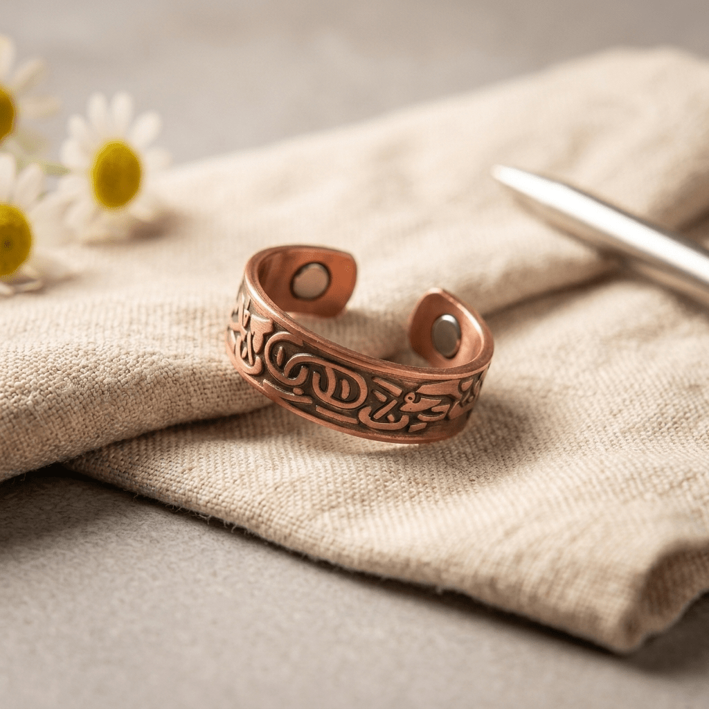 Harlow & Stone Burr Copper Ring