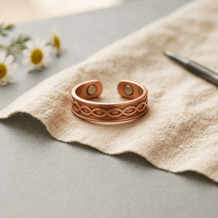 Harlow & Stone Char Copper Ring