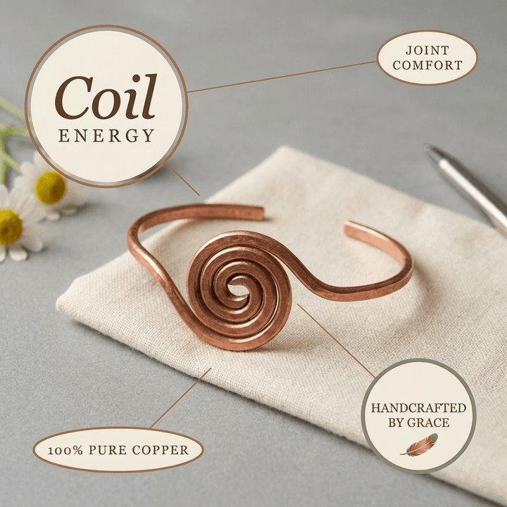 Harlow & Stone Coil Copper Anklet