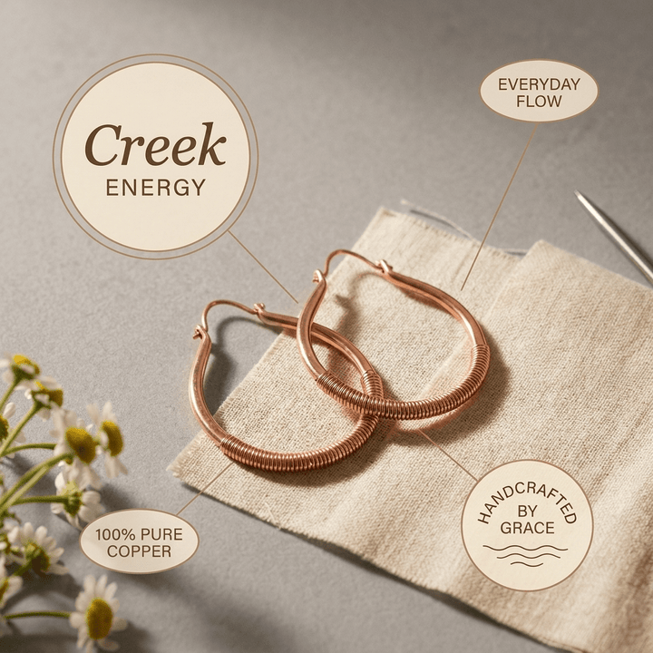Harlow & Stone Creek Copper Earrings