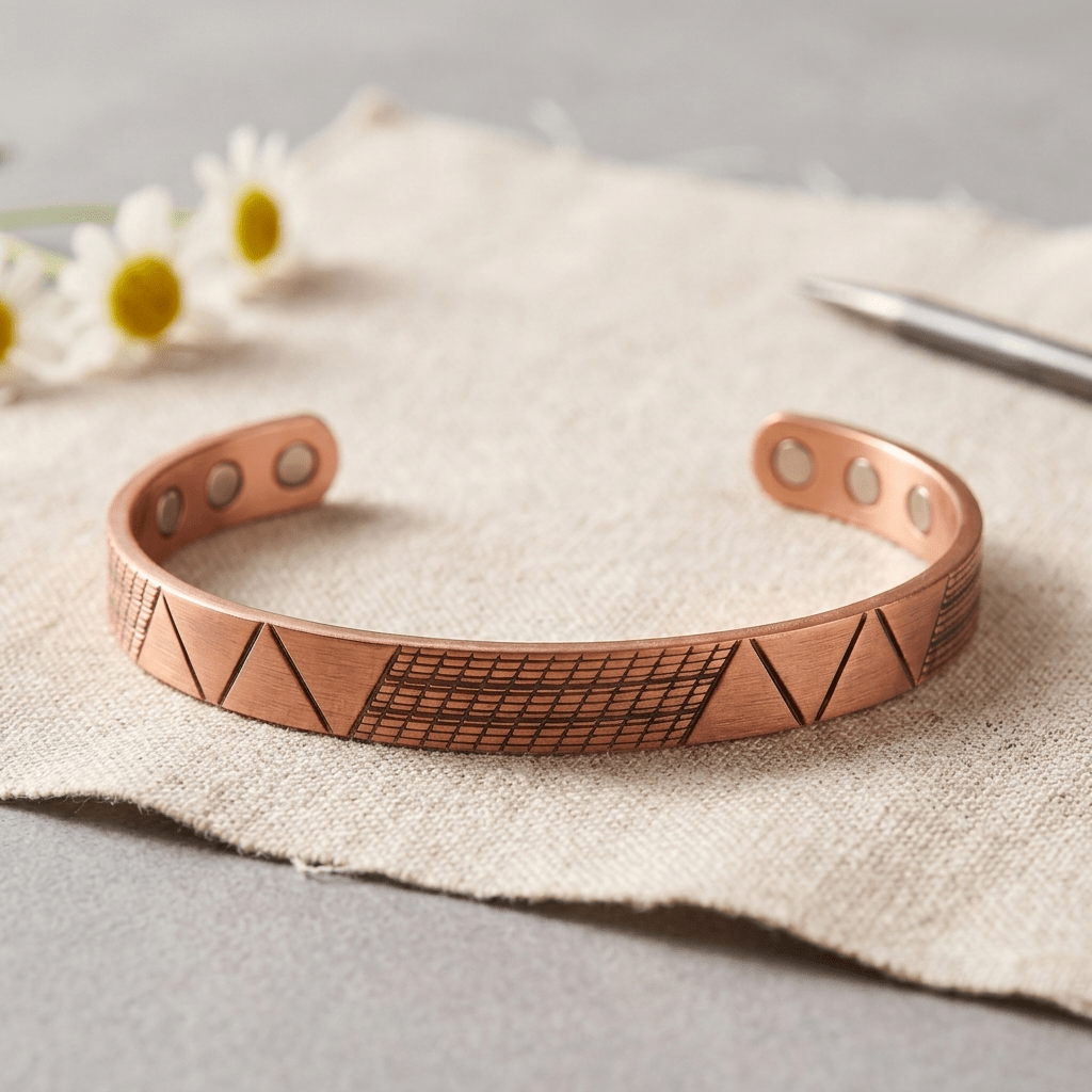 Harlow & Stone Crest Copper Bracelet