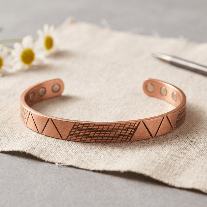 Harlow & Stone Crest Copper Bracelet