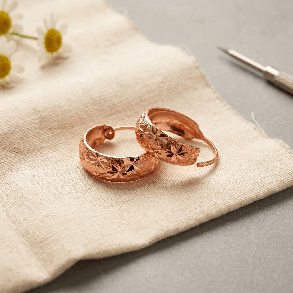 Harlow & Stone Dew Copper Earrings