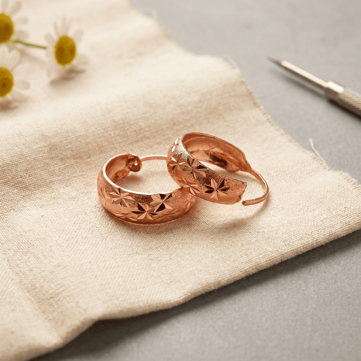 Harlow & Stone Dew Copper Earrings