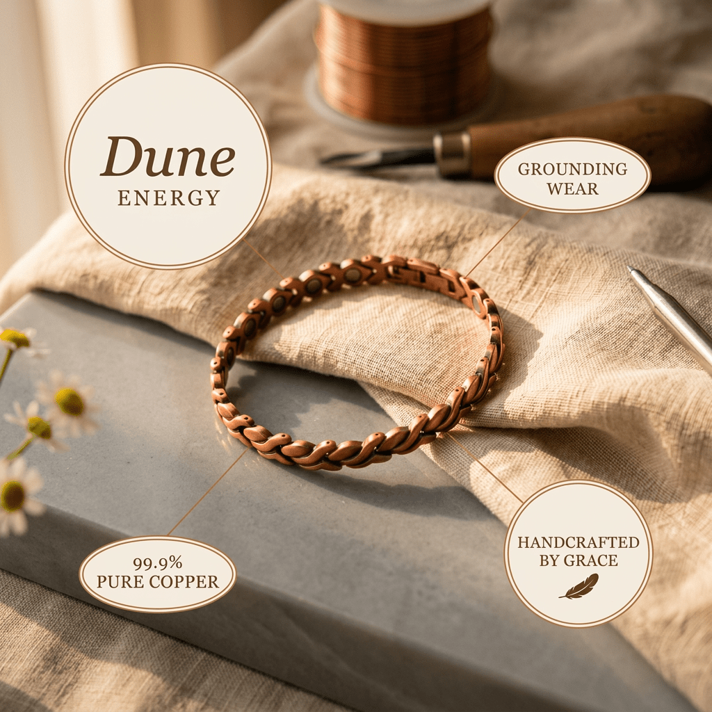 Harlow & Stone Dune Copper Anklet