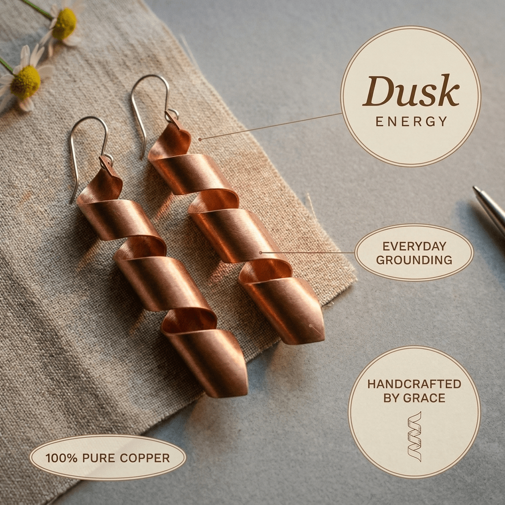 Harlow & Stone Dusk Copper Earrings