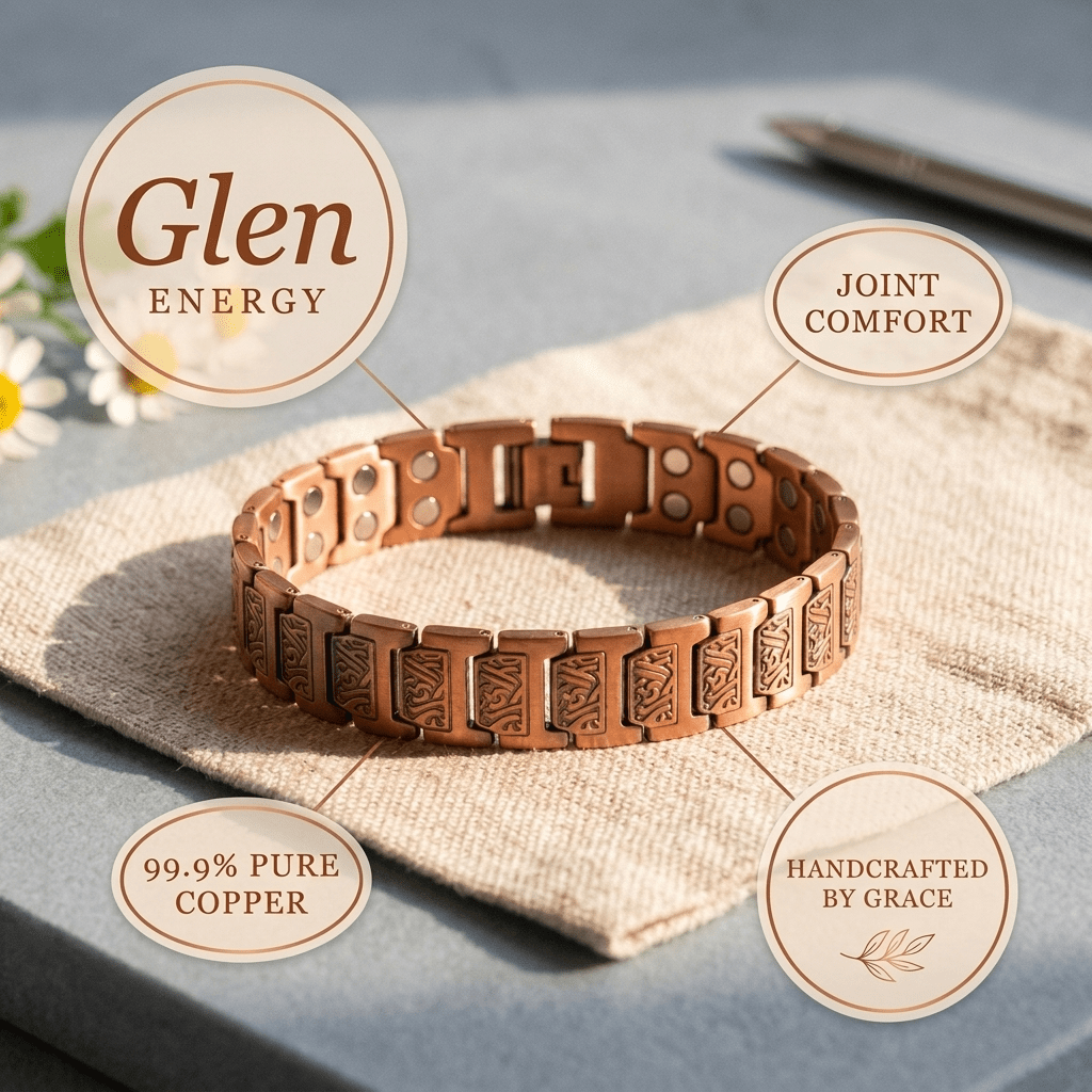 Harlow & Stone Glen Men's Copper Bracelet