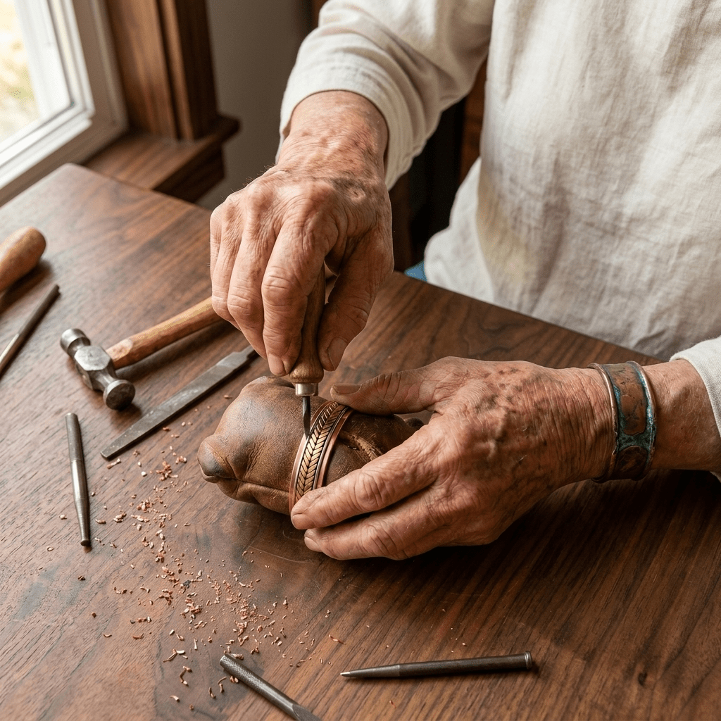 Harlow & Stone Harvest Copper Bracelet