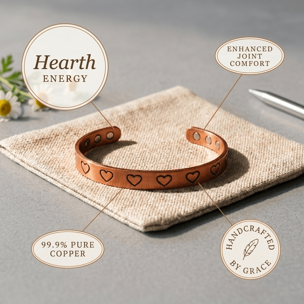 Harlow & Stone Hearth Copper Bracelet