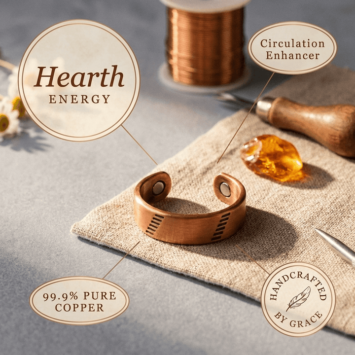 Harlow & Stone Hearth Copper Ring