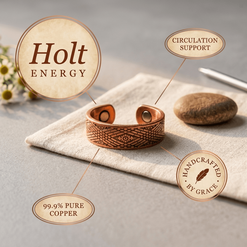 Harlow & Stone Holt Copper Ring