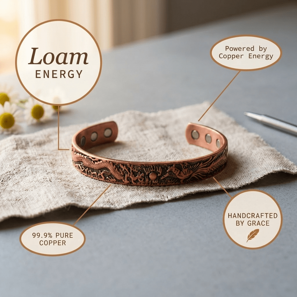 Harlow & Stone Loam Copper Bracelet