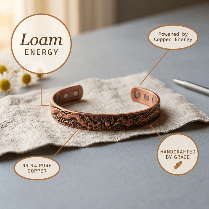 Harlow & Stone Loam Copper Bracelet