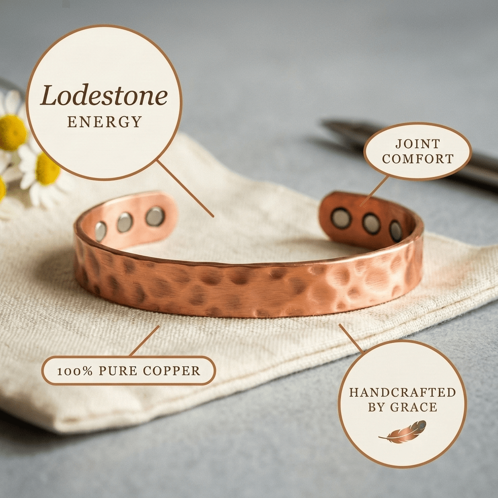 Harlow & Stone Lodestone Copper Bracelet