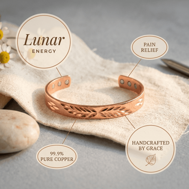 Harlow & Stone Lunar Copper Bracelet