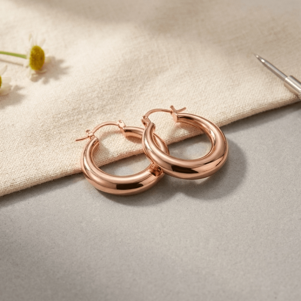 Harlow & Stone Marl Copper Earrings