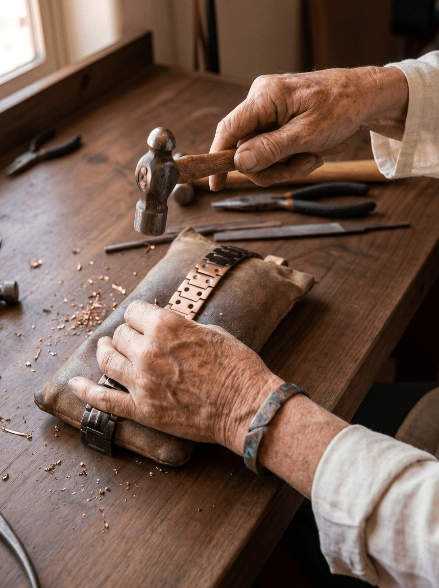 Harlow & Stone Ochre Men's Copper Bracelet