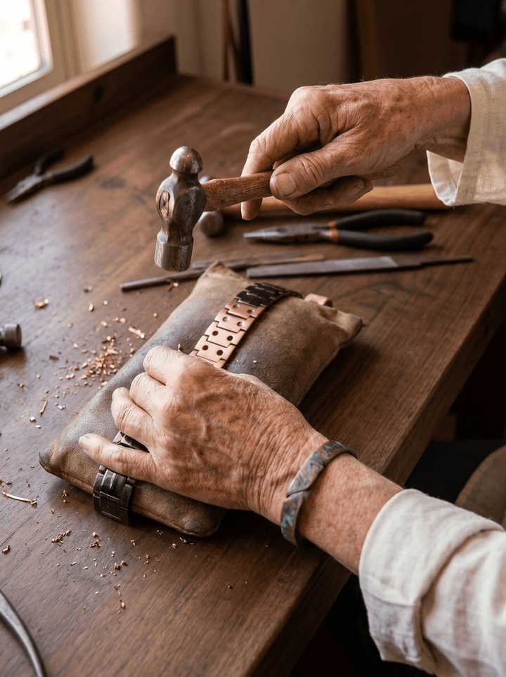 Harlow & Stone Ochre Men's Copper Bracelet