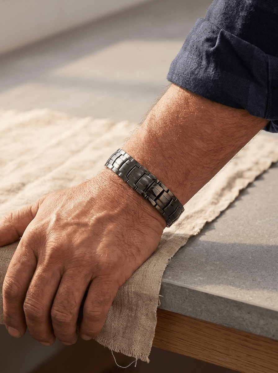 Harlow & Stone Ochre Men's Copper Bracelet