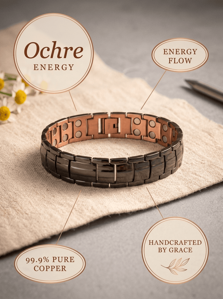 Harlow & Stone Ochre Men's Copper Bracelet