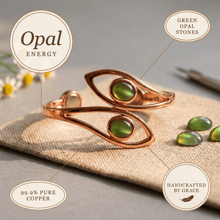 Harlow & Stone Opal Copper Bracelet