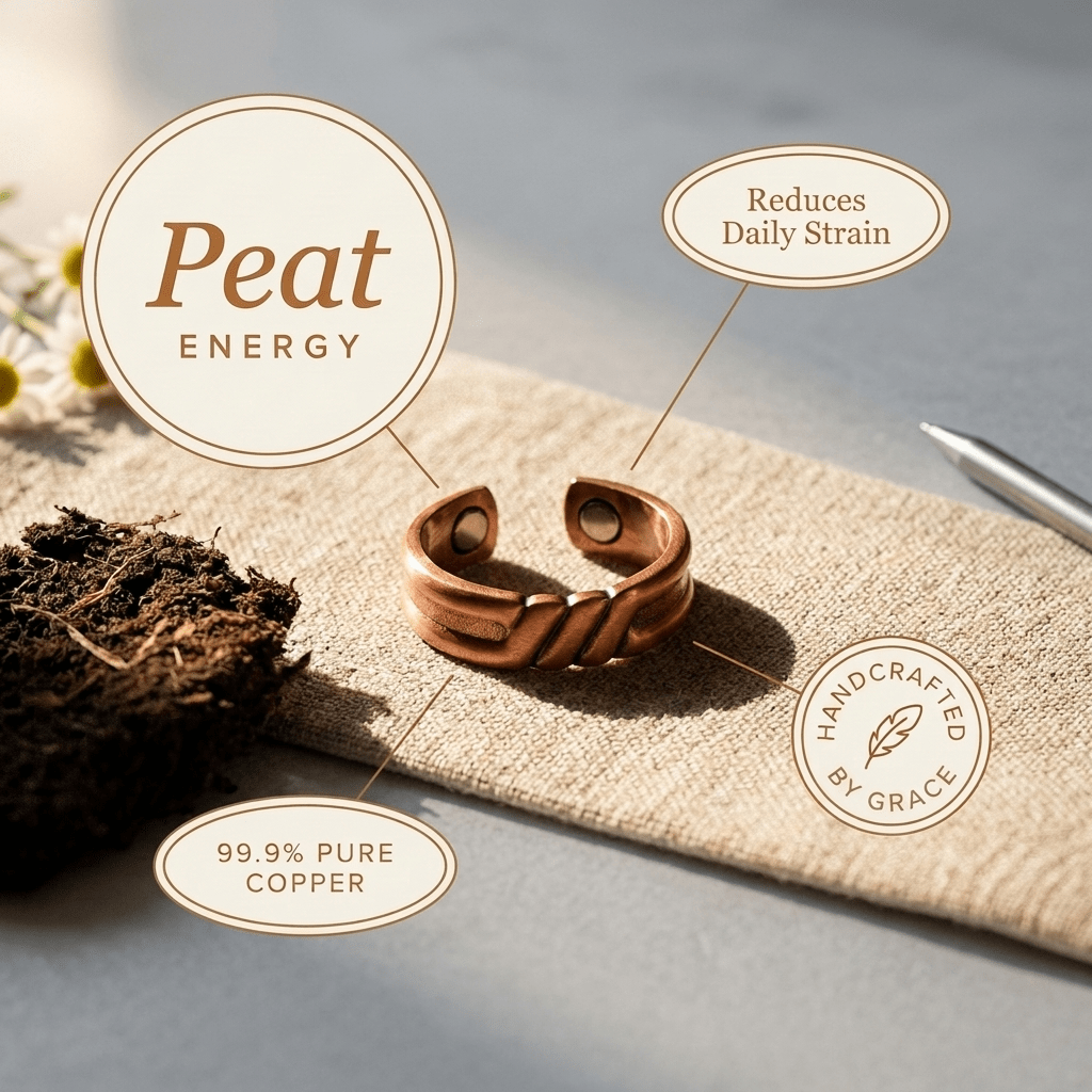 Harlow & Stone Peat Copper Ring